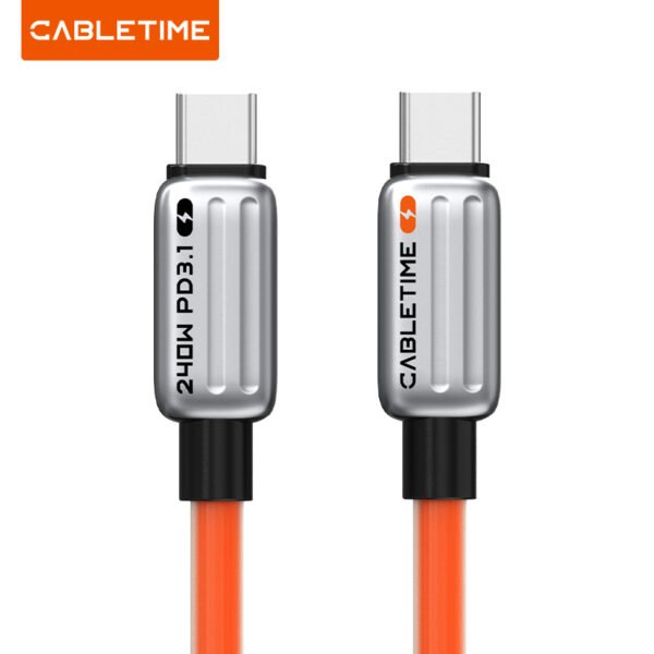 CABLETIME CU04 USB C PD240W Charging Cable
